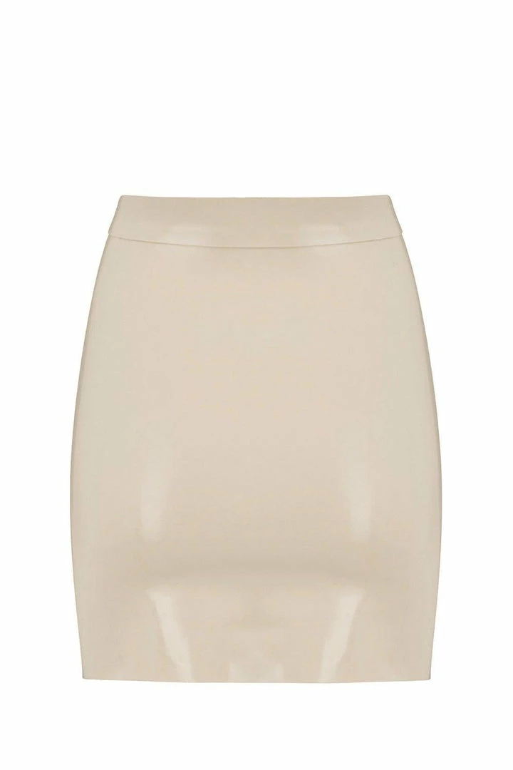 Elissa Poppy Latex Mini Skirt 10 Elissa Poppy Latex Mini Skirt