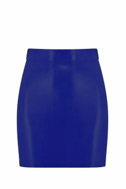 Elissa Poppy Latex Mini Skirt 23 Elissa Poppy Latex Mini Skirt