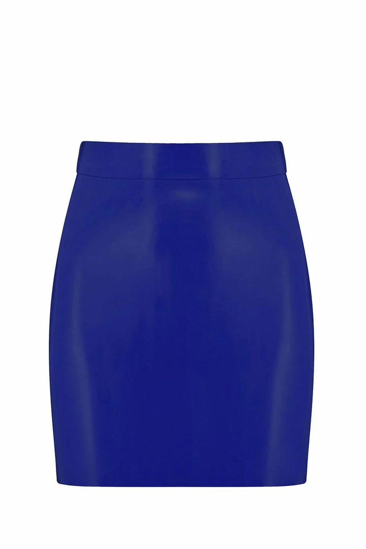 Elissa Poppy Latex Mini Skirt 11 Elissa Poppy Latex Mini Skirt