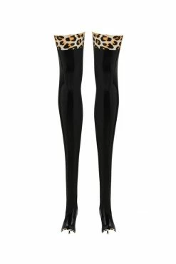 Elissa Poppy Sigma Latex Stockings