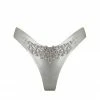 Elissa Poppy Tau Silver Latex Thong Panties 1 Elissa Poppy Tau Silver Latex Thong Panties