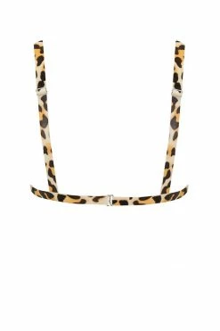 Elissa Poppy Mu Micro Latex Triangle Bra Bras