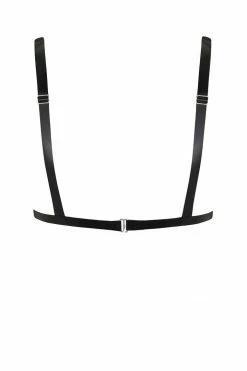 Elissa Poppy Mu Micro Latex Triangle Bra Bras