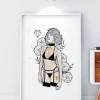 Wolfmumma Darkest Vixen Framed Art • Emily