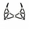 VoyeurX Eternity Leather Harness Bra Bras