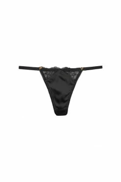 Nevaeh Intimates Fever & Thoughts Black Thong