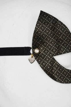 Fräulein Kink Lush Molded Leather Cat Mask