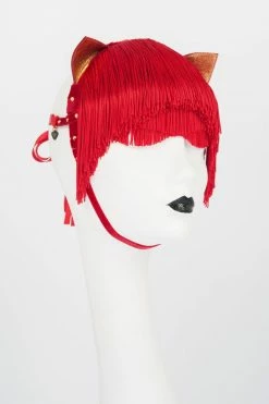 Fräulein Kink Toys & Accessories Rouge Kitten Mask