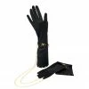 Fräulein Kink Noir Black Satin Gloves Toys & Accessories
