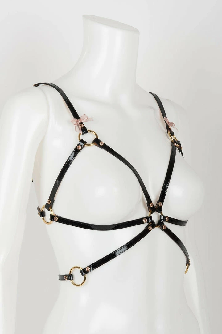 Fräulein Kink Bras Nénette Cage Bra Harness 4 Fräulein Kink Bras Nénette Cage Bra Harness