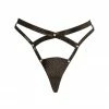 Fräulein Kink Lush Leather Harness Thong 1 Fräulein Kink Lush Leather Harness Thong
