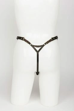 Fräulein Kink Lush Leather Harness Thong