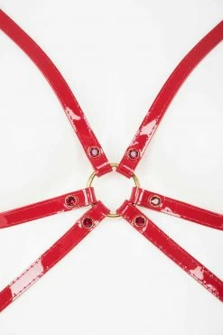 Fräulein Kink Red Hot Cage Harness