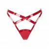 Fräulein Kink Toys & Accessories Red Hot Leather Harness Thong