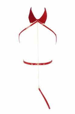 Fräulein Kink Velvet Rouge Harness