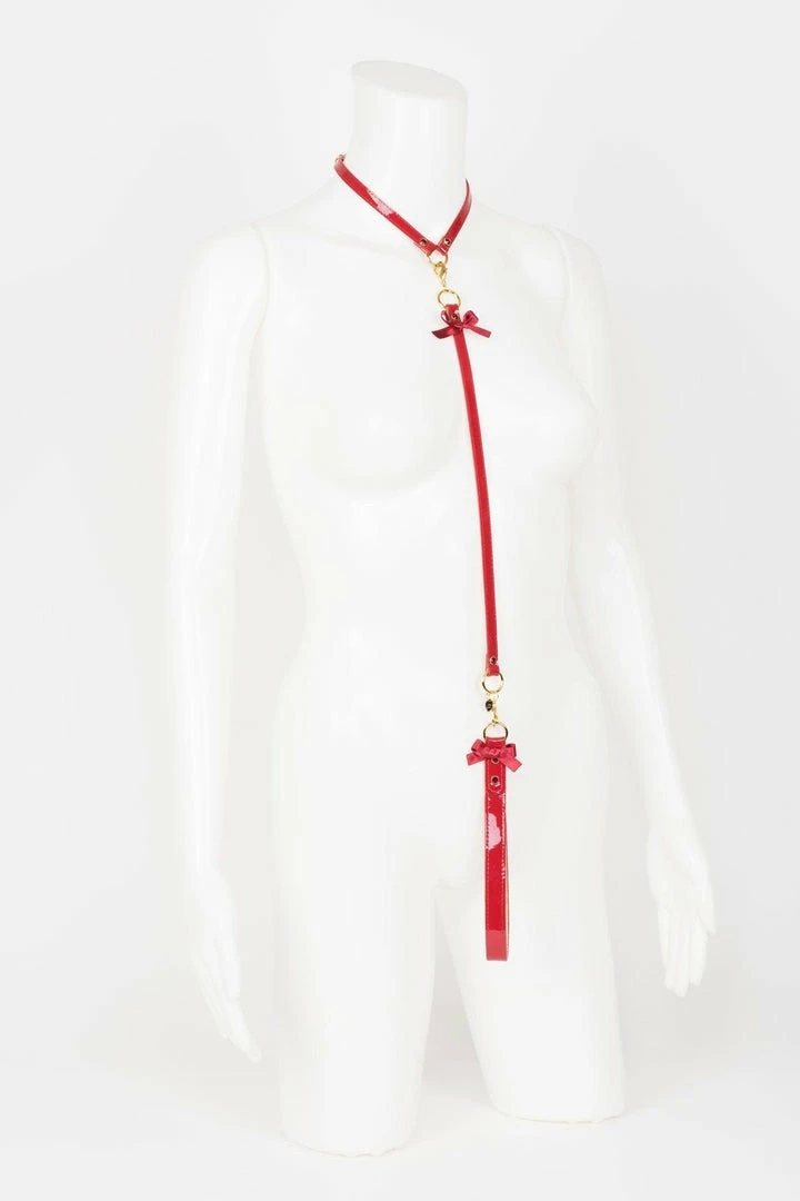 Fräulein Kink Toys & Accessories Red Hot Leash 4 Fräulein Kink Toys & Accessories Red Hot Leash