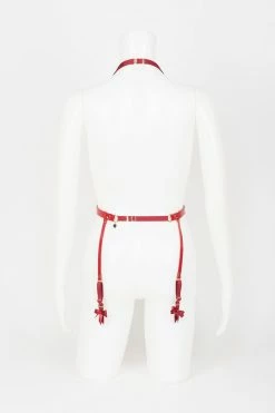 Fräulein Kink Red Hot Suspender Belt
