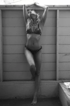 H.O.S. Leather Bella Donna Hex Lingerie Set