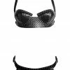 H.O.S. Leather Greta Harness Lingerie Set