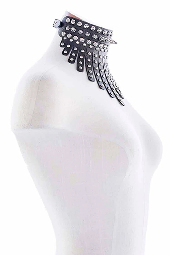 H.O.S. Leather Stella Leather Choker 4 H.O.S. Leather Stella Leather Choker