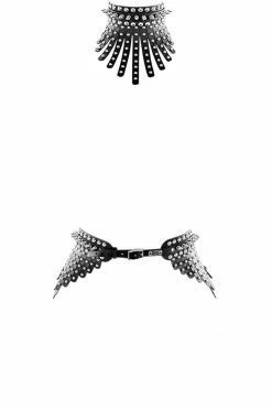 H.O.S. Leather Stella Collar Set Lingerie Sets