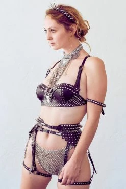 H.O.S. Leather Bras Greta Leather Bra