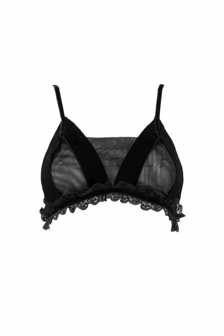 Hot Couture Claire Bandeau Velvet Bra Bras 3 Hot Couture Claire Bandeau Velvet Bra Bras
