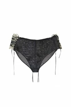 Hot Couture Satin Katrina Overlapped & Tied Coulette