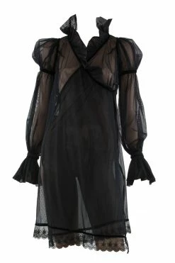 Hot Couture Nija Velvet Haute Couture Dress Little Black Dresses