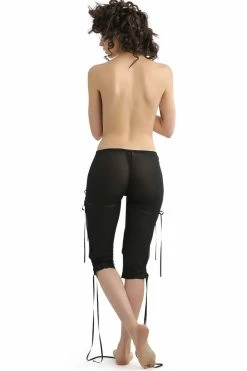 Hot Couture Claire Crotchless Pajama Bottoms Stockings & Thigh Highs