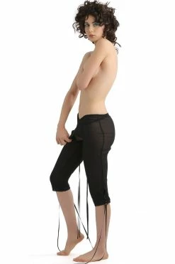 Hot Couture Claire Crotchless Pajama Bottoms Stockings & Thigh Highs