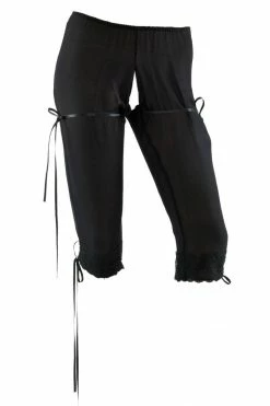 Hot Couture Claire Crotchless Pajama Bottoms Stockings & Thigh Highs