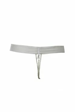 Hot Couture Danika Split & Tied Pearl Thong 9 Hot Couture Danika Split & Tied Pearl Thong