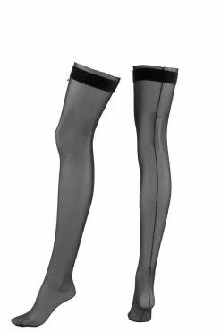 Hot Couture Easy Ribbon Velvet Stockings