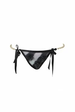 Hot Couture Ava Chiffon Pearl Thong Panties
