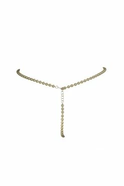 Hot Couture Ava Chiffon Pearl Thong Panties