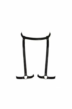 VoyeurX Insolence Leather Suspender Belt Garter Belts