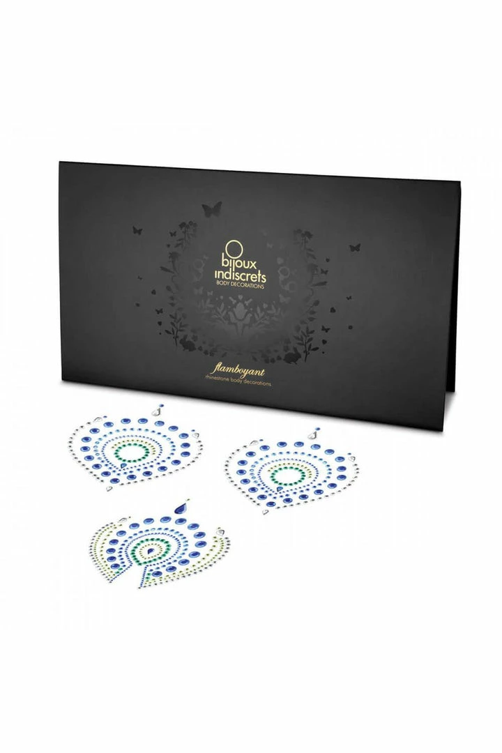 Bijoux Indiscrets Flamboyant Jewel Tattoo Stickers 12 Bijoux Indiscrets Flamboyant Jewel Tattoo Stickers
