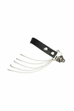 Lalita Silver Fox HerCuff Leather & Sterling Silver Anklet