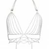 Lalita Sterling Silver Bralette Silver Fox