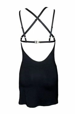 Lalita Convertible Open Bra Top & Dress Little Black Dresses
