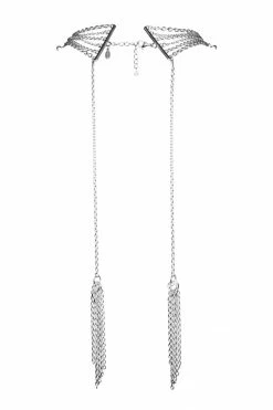 Lalita Sterling Silver Tassel Necklace Silver Fox