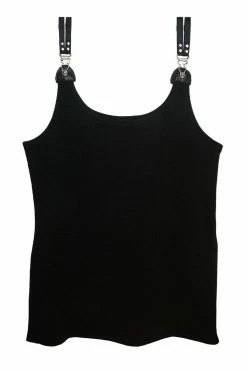 Lalita Bodysuits & Tops Ribbed Bamboo Garter Tank