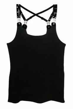 Lalita Bodysuits & Tops Ribbed Bamboo Garter Tank