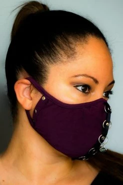 Lalita Toys & Accessories Bordeaux Bamboo Face Mask