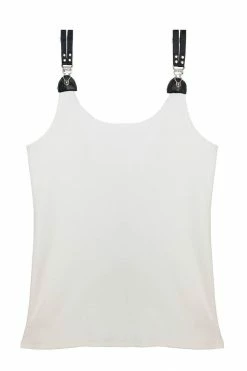 Lalita Bodysuits & Tops Ribbed Bamboo Garter Tank