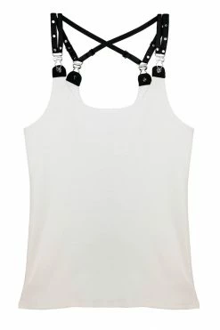 Lalita Bodysuits & Tops Ribbed Bamboo Garter Tank