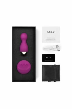 LELO Toys & Accessories Hula Remote-Controlled Pleasure Beads • Deep Rose Purple