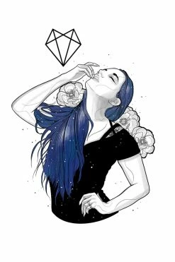 Wolfmumma Darkest Vixen Framed Art • Lexy