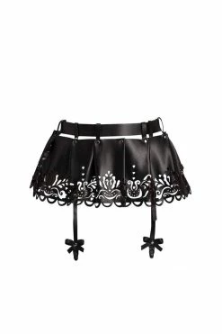 VoyeurX Lilly Leather Skirt